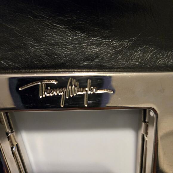 not for sale-Thierry MuglerVintage Leather Fold Over Clutch--Not for sale - Picture 8 of 8